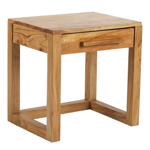 Mesa auxiliar Dalat con cajon | Blog de artesania y decoracion